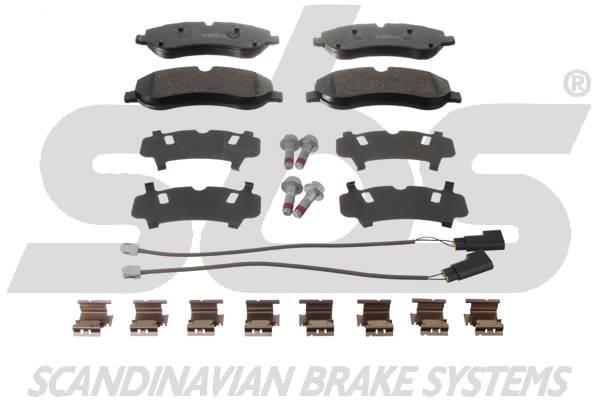 SBS 1501222576 Brake Pad Set, disc brake 1501222576: Buy near me in Poland at 2407.PL - Good price!