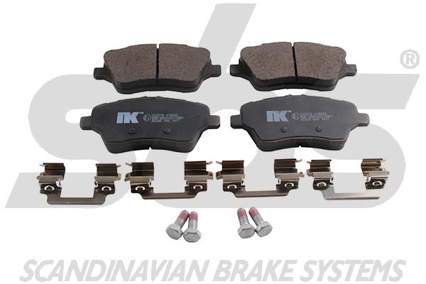 SBS 1501222579 Brake Pad Set, disc brake 1501222579: Buy near me in Poland at 2407.PL - Good price!