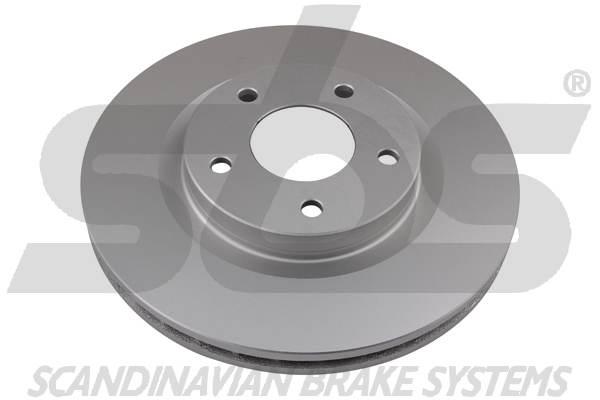 Front brake disc ventilated SBS 1815319329