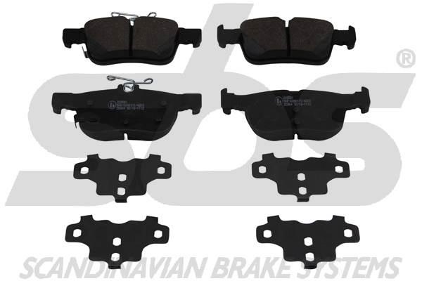 SBS 1501222581 Brake Pad Set, disc brake 1501222581: Buy near me at 2407.PL in Poland at an Affordable price!