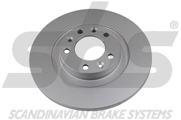 Rear brake disc, non-ventilated SBS 1815311957