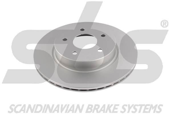 Rear ventilated brake disc SBS 1815312297
