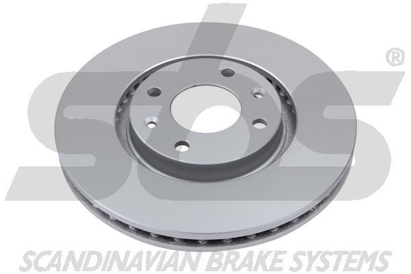Front brake disc ventilated SBS 1815311927