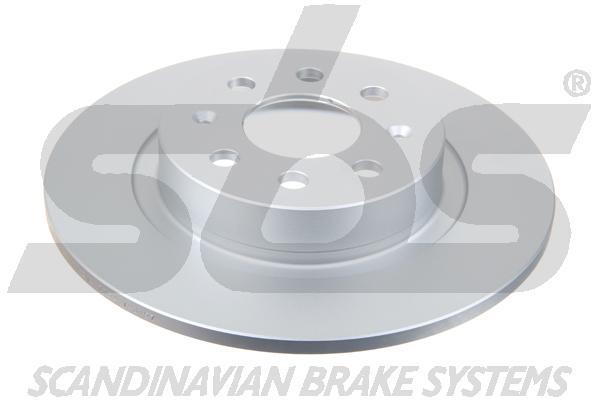 Rear brake disc, non-ventilated SBS 1815312351