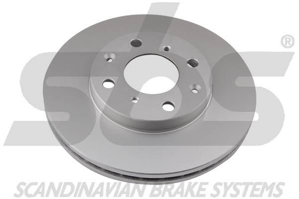 Front brake disc ventilated SBS 1815312628