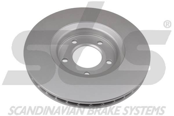 Front brake disc ventilated SBS 1815319312