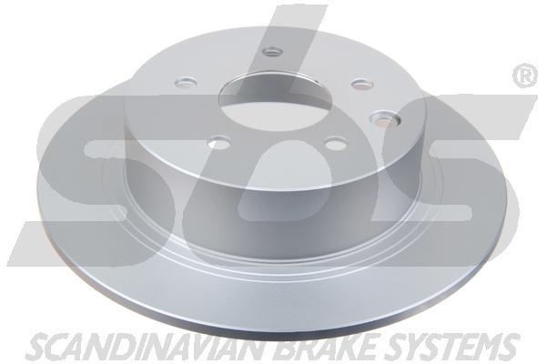 Диск гальмівний задній невентильований SBS 1815312273