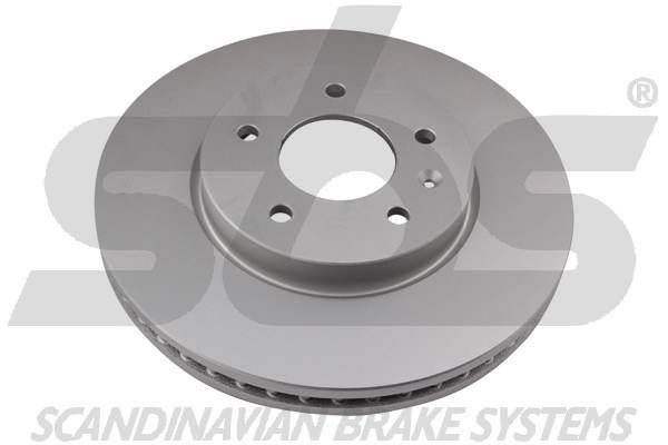 Front brake disc ventilated SBS 1815313666