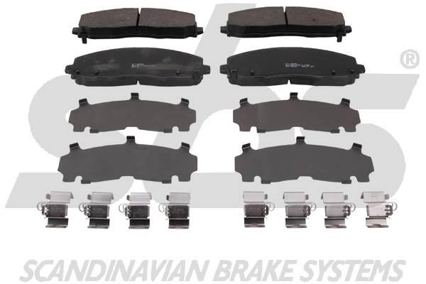 SBS 1501229331 Brake Pad Set, disc brake 1501229331: Buy near me in Poland at 2407.PL - Good price!