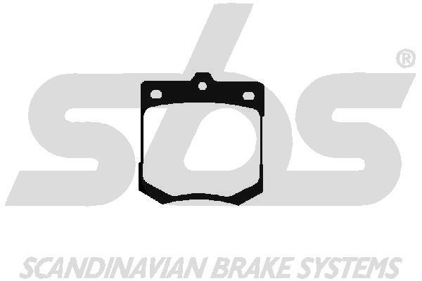 SBS 1501229913 Brake Pad Set, disc brake 1501229913: Buy near me in Poland at 2407.PL - Good price!
