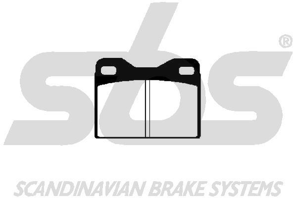 SBS 1501229920 Brake Pad Set, disc brake 1501229920: Buy near me in Poland at 2407.PL - Good price!