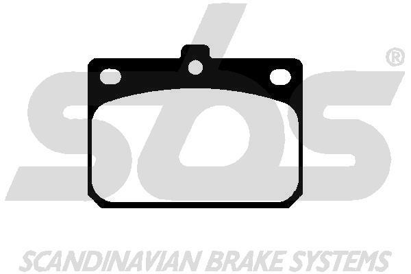SBS 1501229926 Brake Pad Set, disc brake 1501229926: Buy near me in Poland at 2407.PL - Good price!