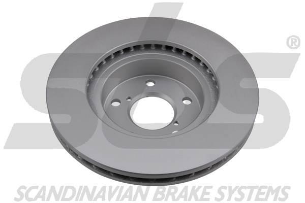 Front brake disc ventilated SBS 1815314403