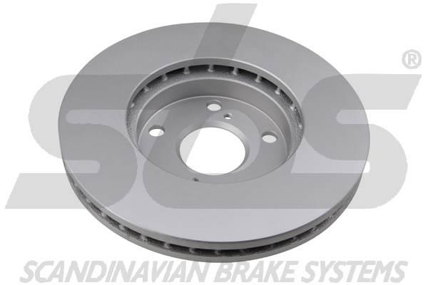 Front brake disc ventilated SBS 1815314549