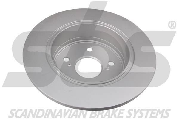Rear brake disc, non-ventilated SBS 1815314570