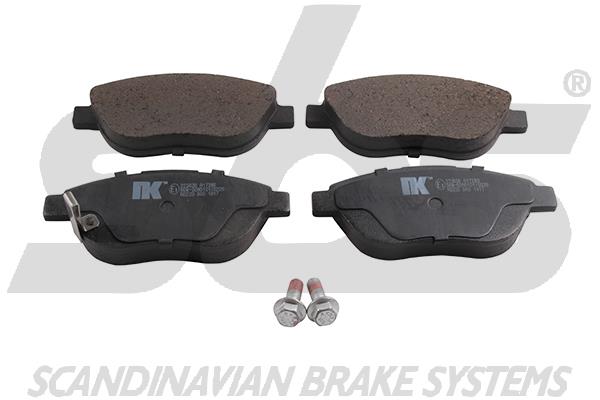 SBS 1501223636 Brake Pad Set, disc brake 1501223636: Buy near me in Poland at 2407.PL - Good price!