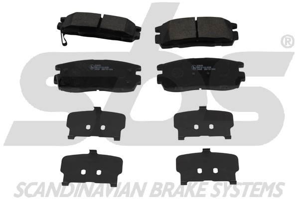 SBS 1501223639 Brake Pad Set, disc brake 1501223639: Buy near me in Poland at 2407.PL - Good price!