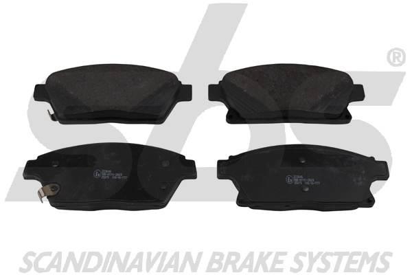SBS 1501223646 Brake Pad Set, disc brake 1501223646: Buy near me in Poland at 2407.PL - Good price!