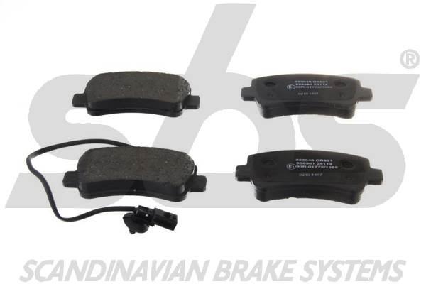 SBS 1501223648 Brake Pad Set, disc brake 1501223648: Buy near me in Poland at 2407.PL - Good price!