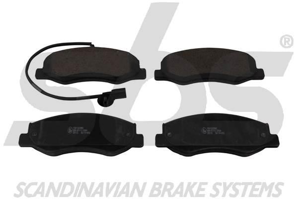 SBS 1501223965 Brake Pad Set, disc brake 1501223965: Buy near me in Poland at 2407.PL - Good price!