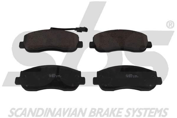 SBS 1501223966 Brake Pad Set, disc brake 1501223966: Buy near me in Poland at 2407.PL - Good price!