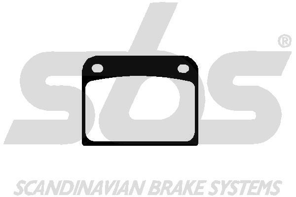 SBS 1501224104 Brake Pad Set, disc brake 1501224104: Buy near me in Poland at 2407.PL - Good price!