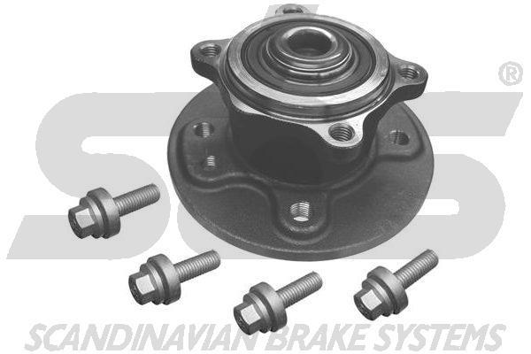 SBS 1401764016 Wheel hub with rear bearing 1401764016: Buy near me in Poland at 2407.PL - Good price!