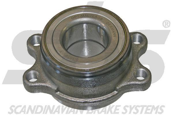 SBS 1401764407 Wheel hub with rear bearing 1401764407: Buy near me in Poland at 2407.PL - Good price!