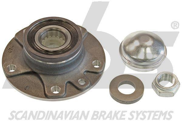 SBS 1401761016 Wheel hub with rear bearing 1401761016: Buy near me in Poland at 2407.PL - Good price!