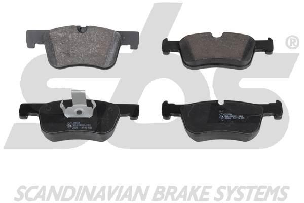 SBS 1501221554 Brake Pad Set, disc brake 1501221554: Buy near me in Poland at 2407.PL - Good price!