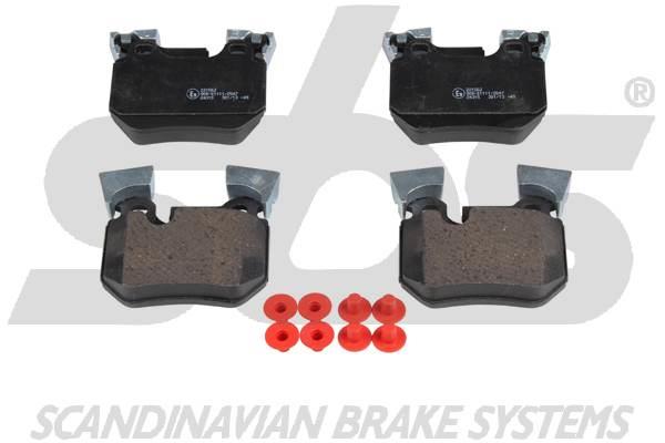 SBS 1501221562 Brake Pad Set, disc brake 1501221562: Buy near me in Poland at 2407.PL - Good price!