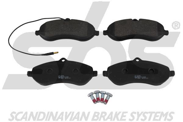SBS 1501221961 Brake Pad Set, disc brake 1501221961: Buy near me in Poland at 2407.PL - Good price!