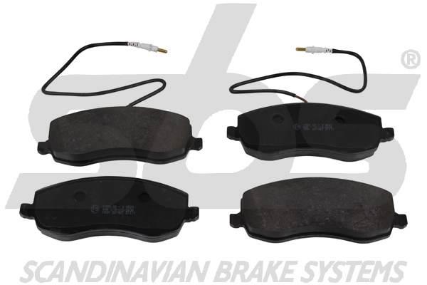 SBS 1501221967 Brake Pad Set, disc brake 1501221967: Buy near me at 2407.PL in Poland at an Affordable price!