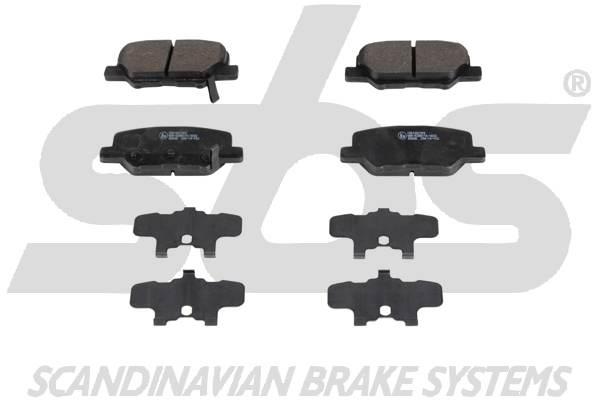 SBS 1501221972 Scheibenbremsbeläge, Set 1501221972: Kaufen Sie zu einem guten Preis in Polen bei 2407.PL!