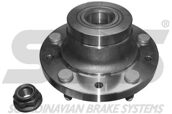 SBS 1401762541 Wheel hub with rear bearing 1401762541: Buy near me in Poland at 2407.PL - Good price!