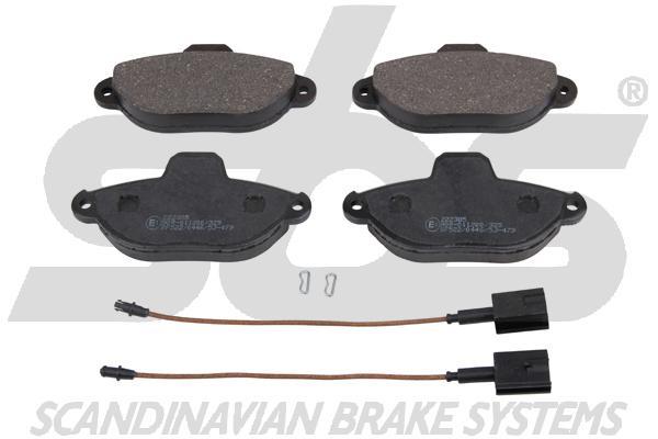 SBS 1501222385 Brake Pad Set, disc brake 1501222385: Buy near me in Poland at 2407.PL - Good price!