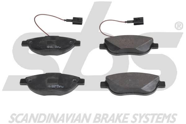 SBS 1501222389 Brake Pad Set, disc brake 1501222389: Buy near me in Poland at 2407.PL - Good price!