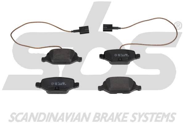 SBS 1501222393 Brake Pad Set, disc brake 1501222393: Buy near me in Poland at 2407.PL - Good price!