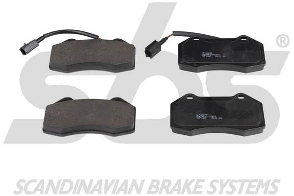 SBS 1501222397 Brake Pad Set, disc brake 1501222397: Buy near me in Poland at 2407.PL - Good price!
