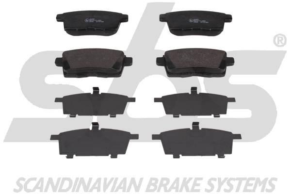 SBS 1501223257 Brake Pad Set, disc brake 1501223257: Buy near me in Poland at 2407.PL - Good price!