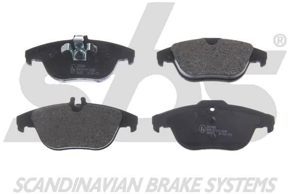 SBS 1501223368 Brake Pad Set, disc brake 1501223368: Buy near me in Poland at 2407.PL - Good price!