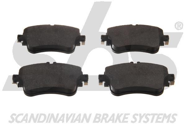 SBS 1501223372 Brake Pad Set, disc brake 1501223372: Buy near me in Poland at 2407.PL - Good price!