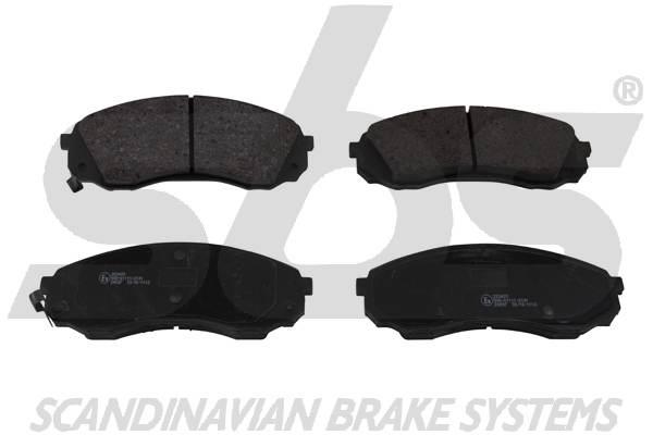SBS 1501223433 Brake Pad Set, disc brake 1501223433: Buy near me in Poland at 2407.PL - Good price!