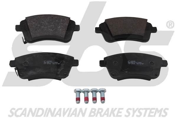 SBS 1501223438 Brake Pad Set, disc brake 1501223438: Buy near me in Poland at 2407.PL - Good price!