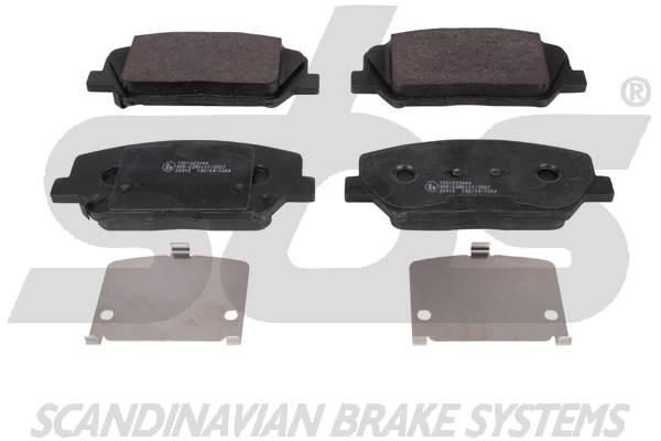 SBS 1501223444 Brake Pad Set, disc brake 1501223444: Buy near me in Poland at 2407.PL - Good price!