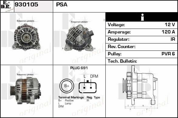EDR 930105 Generator 930105: Kaufen Sie zu einem guten Preis in Polen bei 2407.PL!