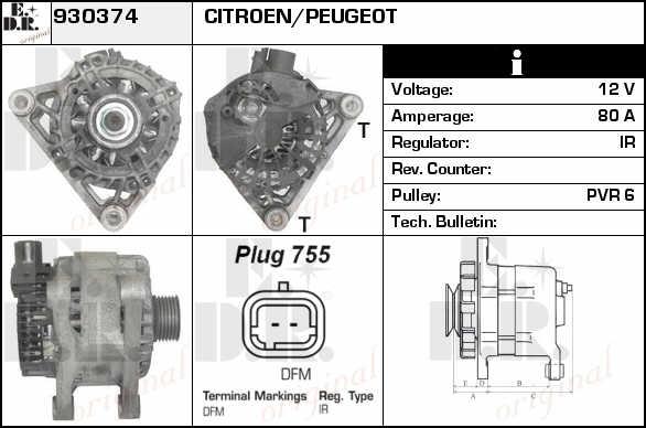 EDR 930374 Generator 930374: Kaufen Sie zu einem guten Preis in Polen bei 2407.PL!