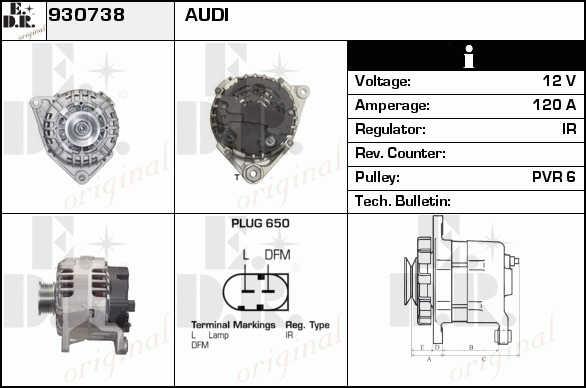 EDR 930738 Generator 930738: Kaufen Sie zu einem guten Preis in Polen bei 2407.PL!