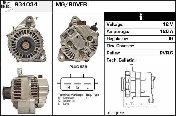 EDR 934034 Generator 934034: Kaufen Sie zu einem guten Preis in Polen bei 2407.PL!