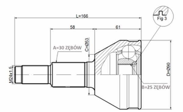 Statim C.249 Wellengelenk C249: Kaufen Sie zu einem guten Preis in Polen bei 2407.PL!